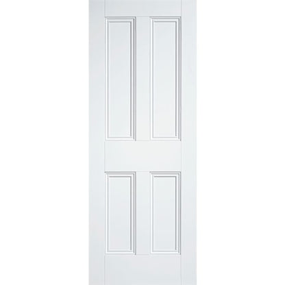 Nostalgia Solid Core Internal Door - Primed - 4P Bolectional Moulds 1981 x 610mm White WFNOS4P24