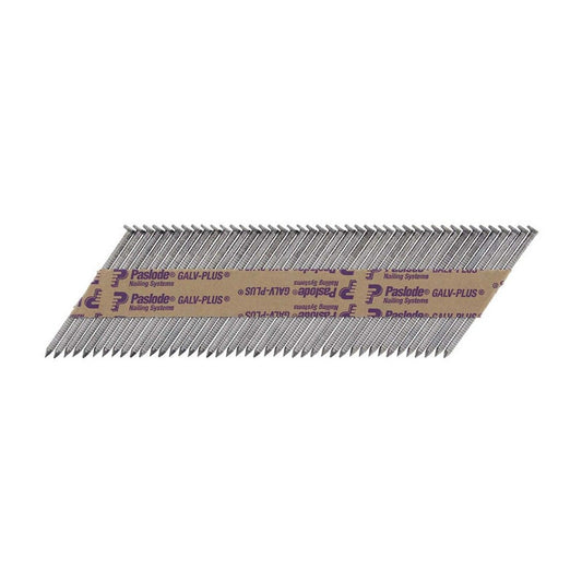 Paslode Impulse Nail & Fuel Pack 350/350+ 3.1 x 63mm Ring Galv+ (2200 Pack)