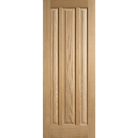 Kilburn Solid Core Internal Door - Unfinished - 1981 x 838mm Oak KILOAK33
