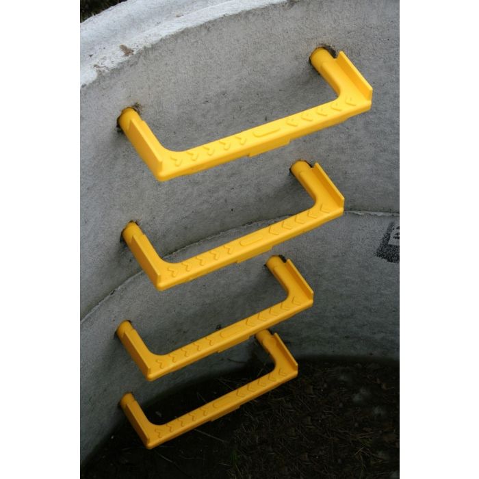 Double Step with Encapsulated Ends for existing structures - Yellow
