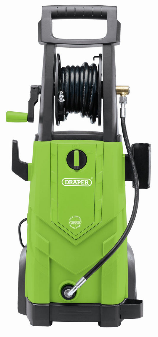 Draper Pressure Washer 2200W/165bar - Green