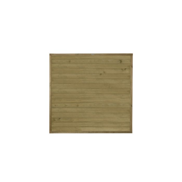 Forest Horizontal T&G Fence Panel 6ft x 6ft (1.83m x 1.83m) Treated Timber (Pack of 4)