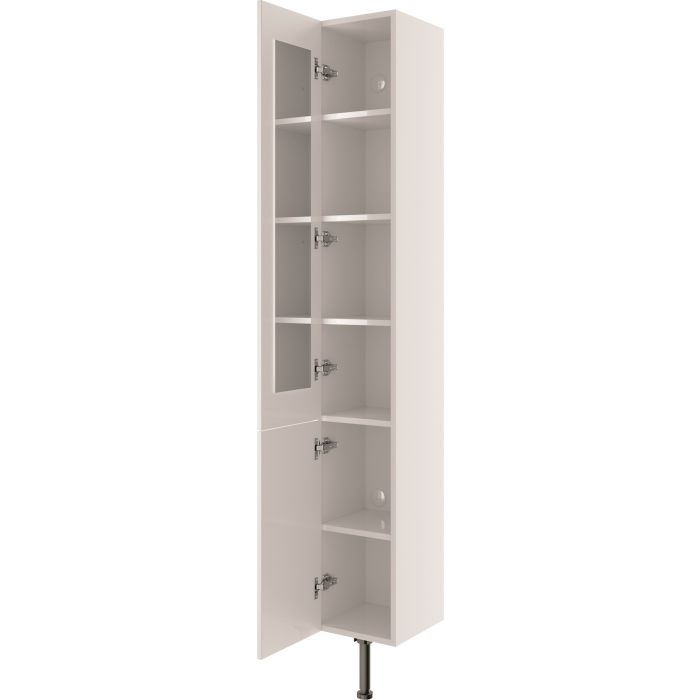Stockton Tall Unit H1836 x W300 x D318mm - White Gloss