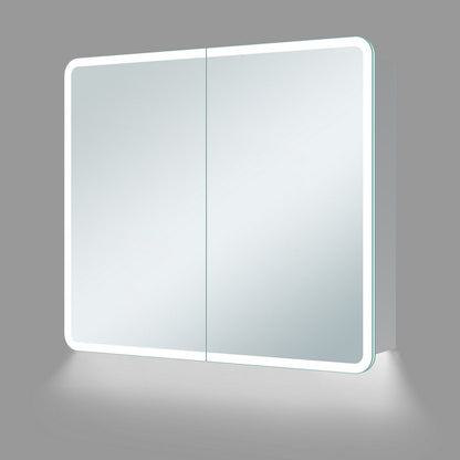 Akari 2 Door LED Mirrored Cabinet 600mm