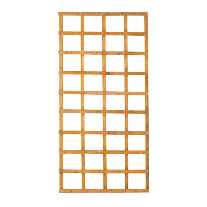 Forest Heavy Duty Trellis 183 x 91cm Treated Golden Brown (Pack of 4)