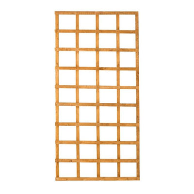 Forest Heavy Duty Trellis 183 x 91cm Treated Golden Brown (Pack of 4)