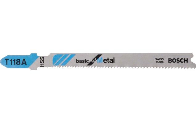 Bosch Jigsaw Blades for Metal T118B (5 Pack)