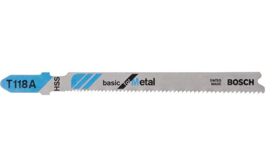 Bosch Jigsaw Blades for Metal T118B (5 Pack)