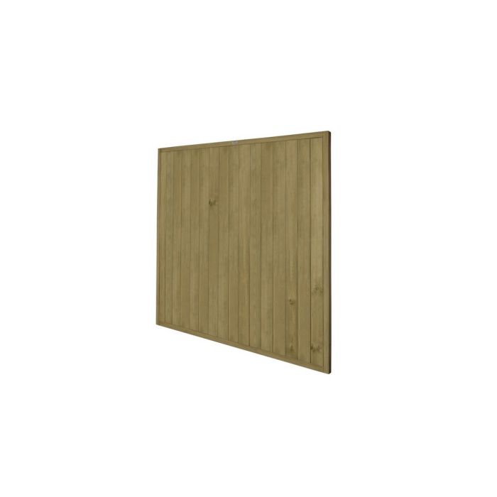 Forest Vertical T&G Fence Panel 6ft x 6ft (1.83m x 1.83m) Treated Timber (Pack of 3)
