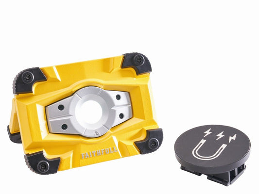 Faithfull Rechargeable LED Sitelight with Magnetic Swivel Base 20W