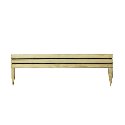 Forest Slatted Edging 1.2m - Pack of 4