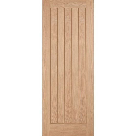 LPD Belize Solid Core Internal Door 1981 x 762mm Pre-Finished Oak