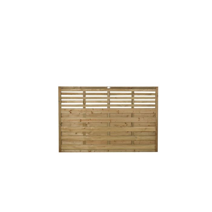 Forest Decorative Kyoto Fence Panel 1.8m x 1.2m Treated Timber (Pack of 3)