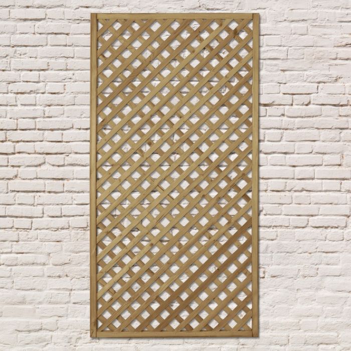 Forest Rosemore Lattice 180 x 90cm Treated Timber (Pack of 4)