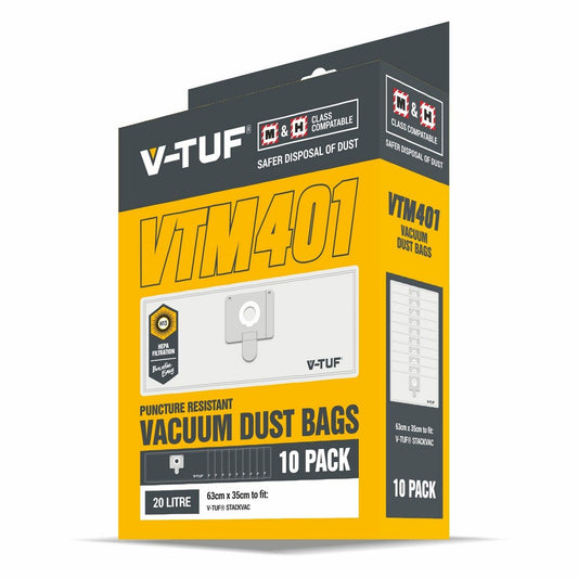 V-TUF STACKVAC Spare Bags (Pack of 10) - VTM401