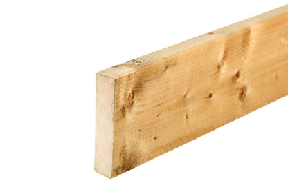 47mm x 200mm Sawn Treated Timber C24 (8" x 2") 6m