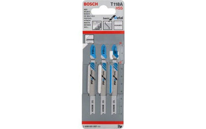 Bosch Jigsaw Blades for Metal T118A (5 Pack)