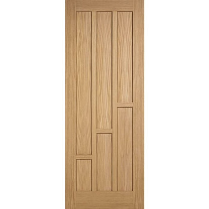 Coventry Solid Core Internal Fire Door - Unfinished - 6P 1981 x 838mm Oak COVOAKFC33