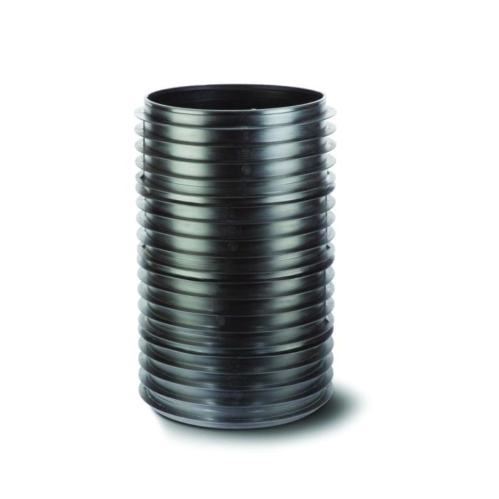 Polypipe Four Riser (for Deep Inspection Chamber Base) 860mm effective height - Black - ICDR4