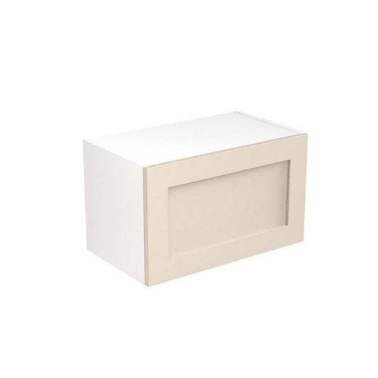 KitchenKit Flatpack Shaker Bridging Wall Cabinet 600mm - Ultra Matt Cashmere