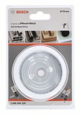 Bosch Holesaw Progressor for Wood & Metal 70mm Bi-Metal/White