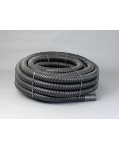 Naylor Agri Drain Perforated Pipe - 80mm x 25mtr - Black