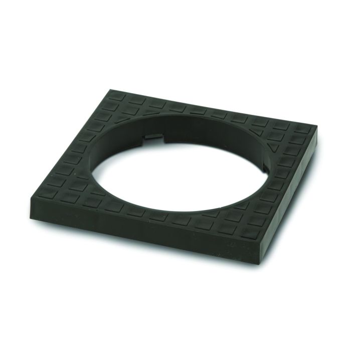 Polypipe 110mm Square Top Gully Surround - Black - UG418