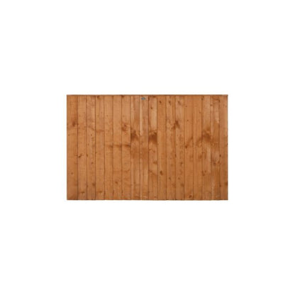 Forest Closeboard Fence Panel 6ft x 4ft (1.83m x 1.22m) - Pack of 5