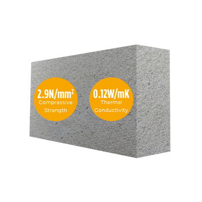 Mannok Super Aircrete Coursing Block (B3) 215mm x 100mm x 65mm