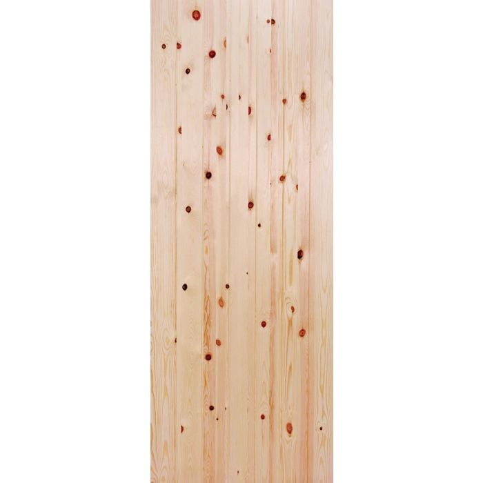 LPD 38mm L&B External Door 2032 x 813mm Unfinished Redwood
