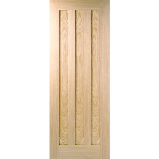 Idaho Solid Core Internal Door - Prefinished - 3P 1981 x 838mm Oak IDAOAKPF33