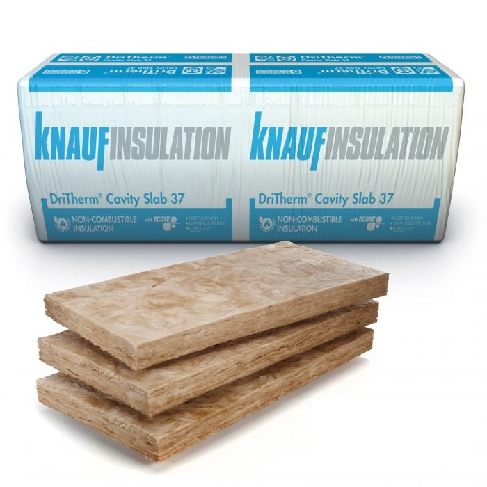 Knauf Insulation Dritherm Cavity Slab 37 (Standard) 100 x 455 x 1200mm (6.55m2) Pack of 12