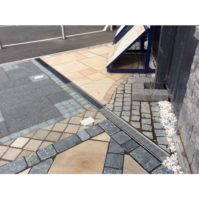 ACO HexDrain/RainDrain - Galvanised Steel A15 Grating - 1m