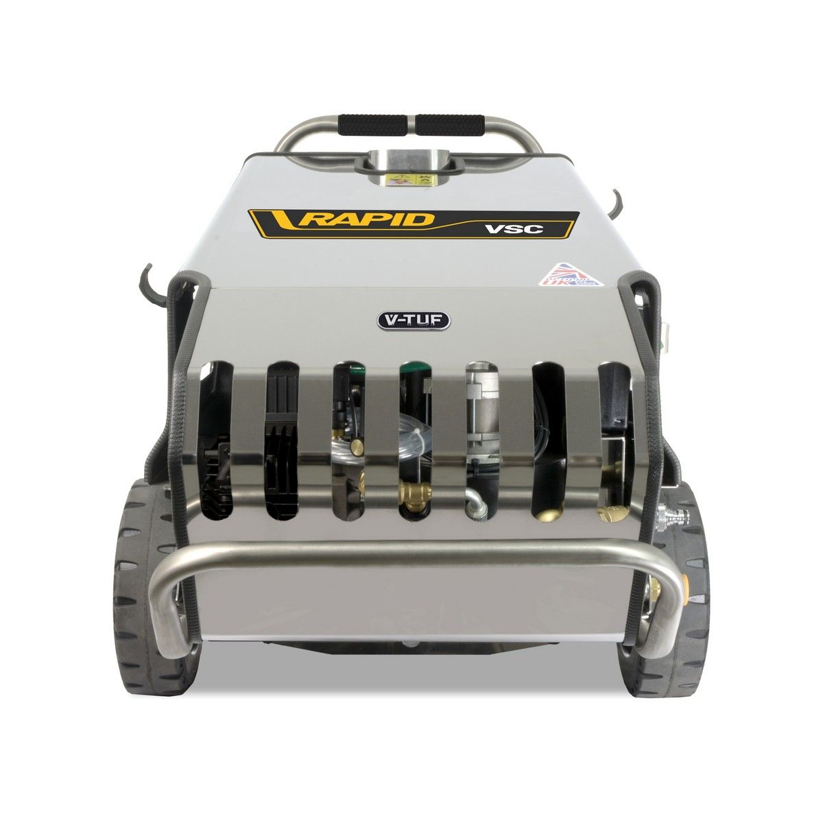 V-TUF RAPID M Industrial Hot Water Pressure Washer (100 Bar @ 11ltrs_Min) Stainless Steel