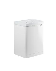 Stanton 2 Door Freestanding Unit & Basin H840 x W605 x D460mm