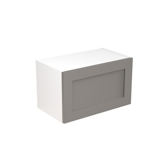 KitchenKit Flatpack Shaker Bridging Wall Cabinet 600mm - Ultra Matt Dust Grey