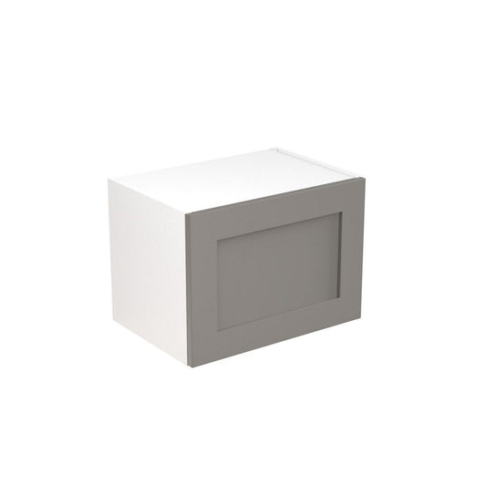 KitchenKit Flatpack Shaker Bridging Wall Cabinet 500mm - Ultra Matt Dust Grey