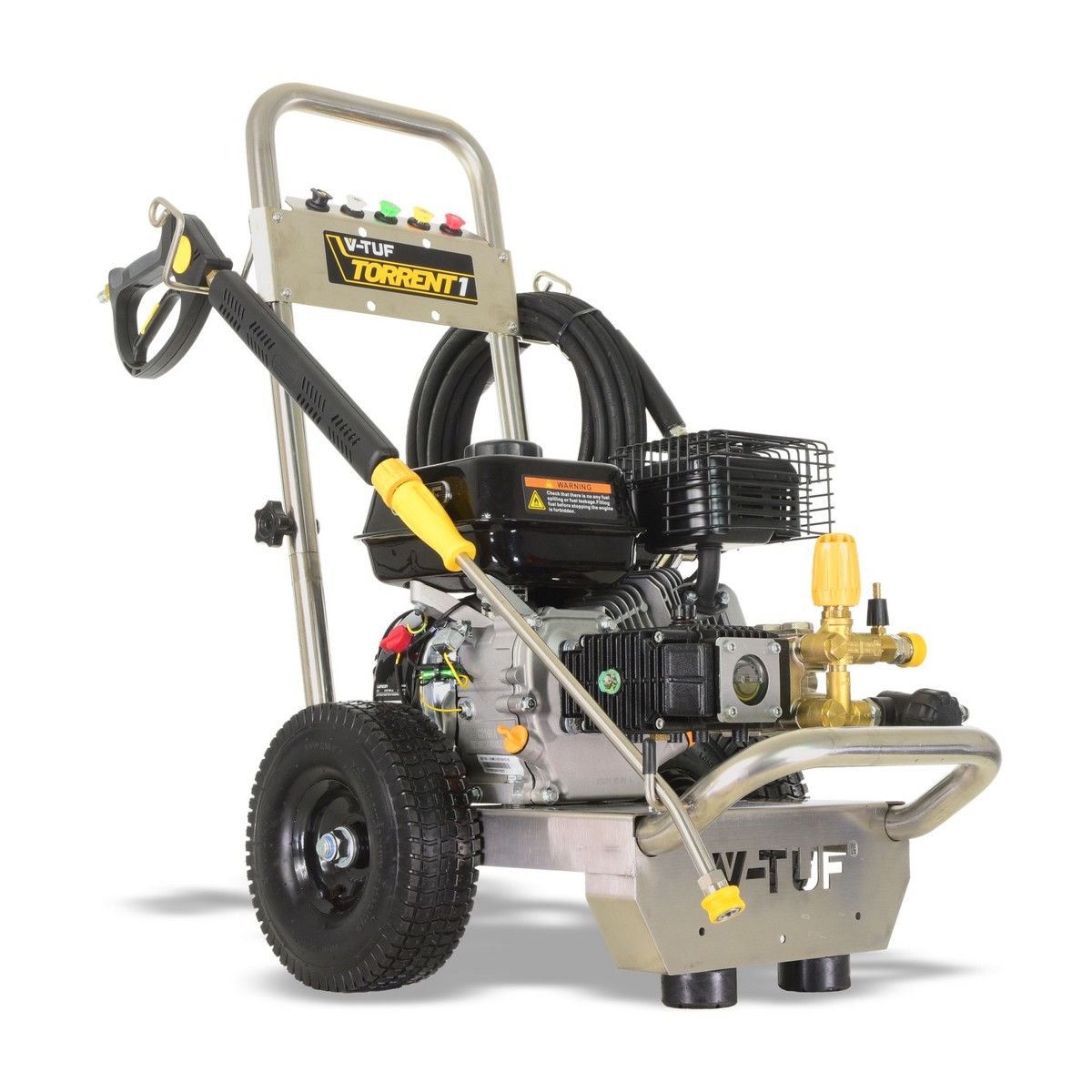 V-TUF TORRENT 1 Industrial Petrol Pressure Washer (7HP, 2490psi, 13ltrs_Min)
