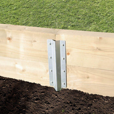 Double Sleeper Straight Support Spike 660mm No.4716 - Pre-Galvanised