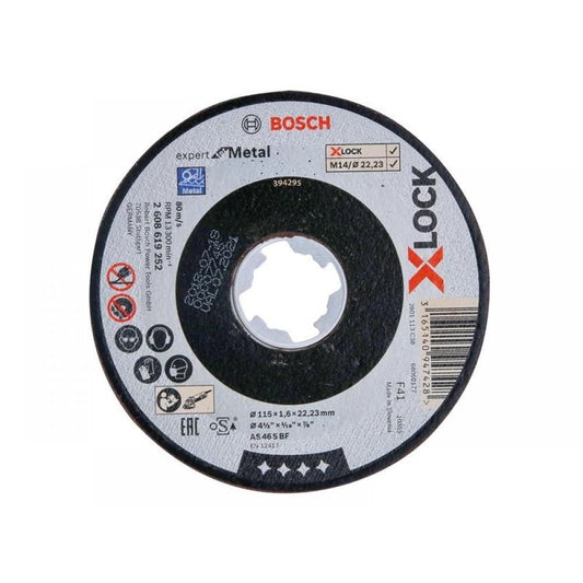 Bosch X-Lock Ceramic Cutting Disc 115mm x 1.6mm x 7mm (Priced per single disc)