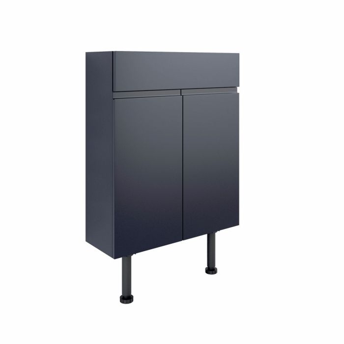 Holsworthy Slim Basin Unit 600mm - Matt Indigo Blue