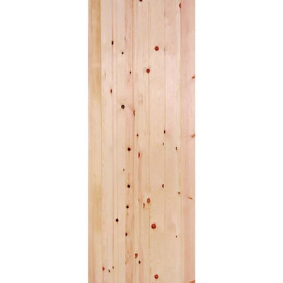 LPD 44mm FL&B External Door 1981 x 838mm - Unfinished Redwood