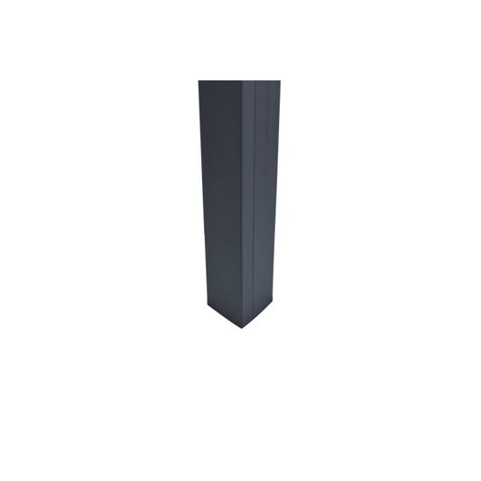 Piranha In-Ground Fence Post 90x90x1900mm - Aluminium
