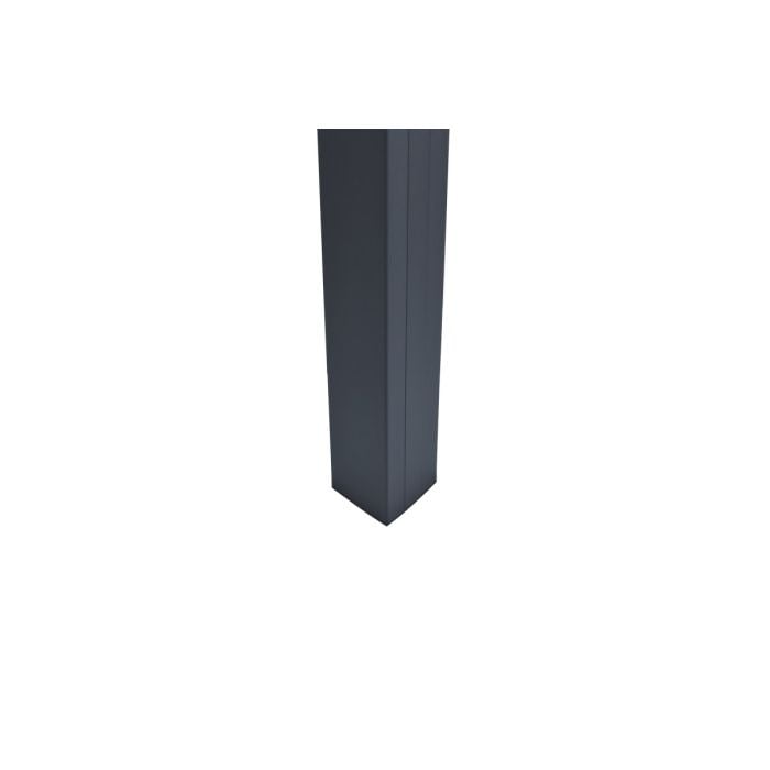 Piranha In-Ground Fence Post 90x90x1900mm - Aluminium
