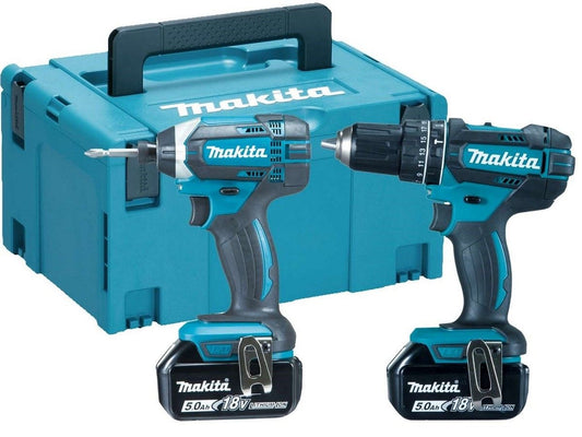 Makita DLX2131TJ Twin Kit Combi Dril & Impact Driver 18V