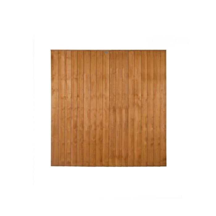 Forest Closeboard Fence Panel 6ft x 6ft (1.83m x 1.83m) - Pack of 4