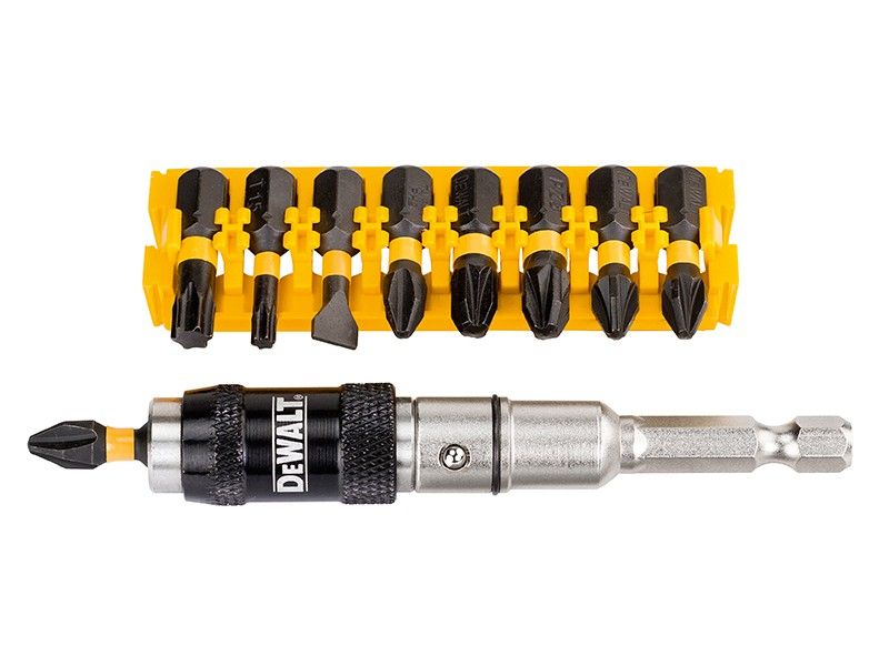 DeWalt DT70518T-QZ Extreme Impact Torsion Bit Tip Holder & Screwdriving Bit (10 Pack)