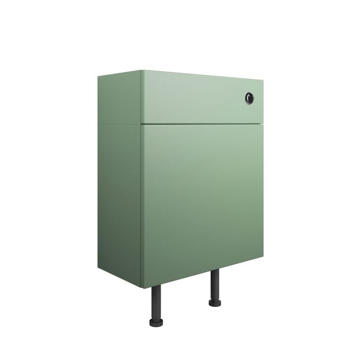 Axminster WC Unit 600mm - Matt Sage Green