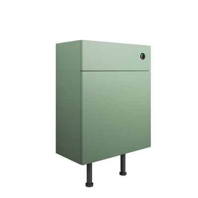 Axminster WC Unit 600mm - Matt Sage Green
