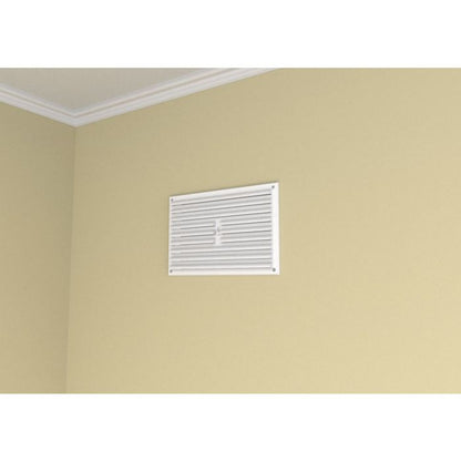Timloc Internal Hit & Miss Grille Vent 9x6 White Plastic